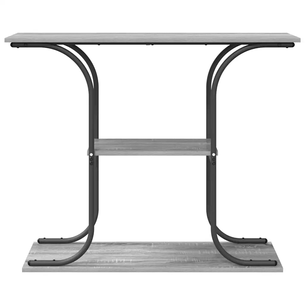 Tavolo consolle Grigio Sonoma 101 x 35 x 80,5 cm 868472