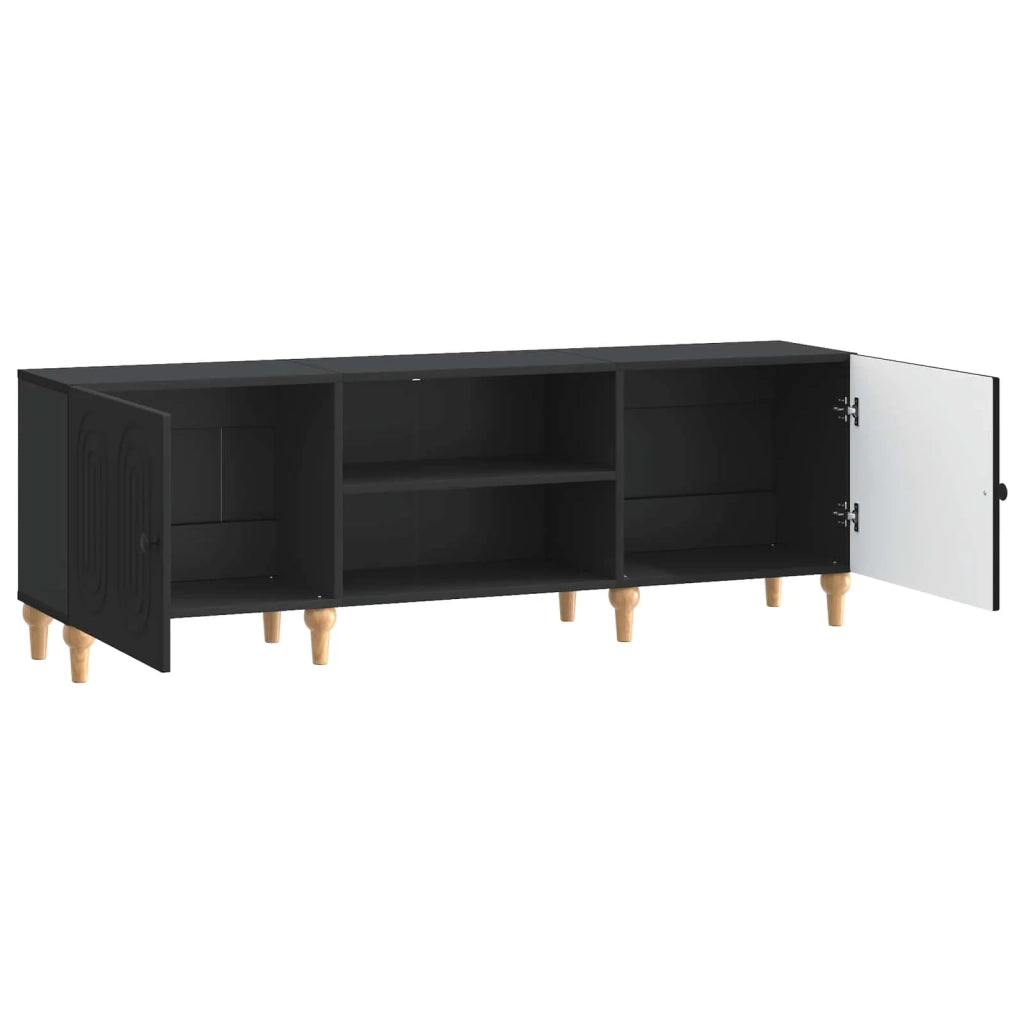 Mobile TV Nero 150 x 31 x 50 cm Legno ingegnerizzato 894226