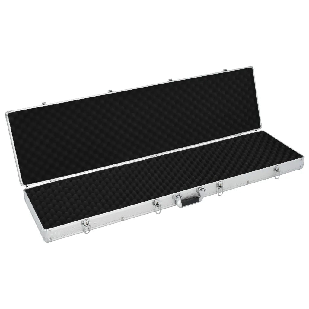 Custodia per Pistola Argento 134x35x12 cm in Alluminio 91860
