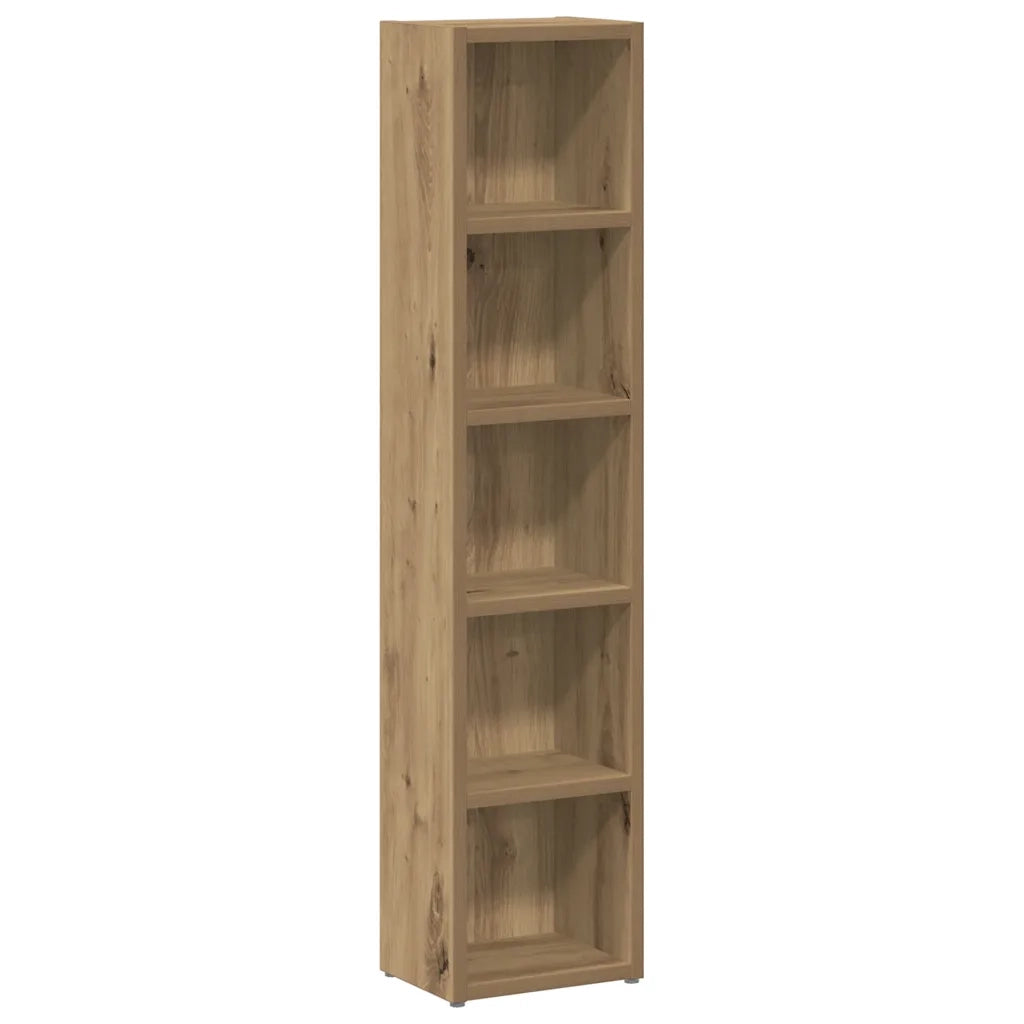 Mobili Porta CD 2pz Rovere Artigianale 21x16x93,5 in Truciolato 855839