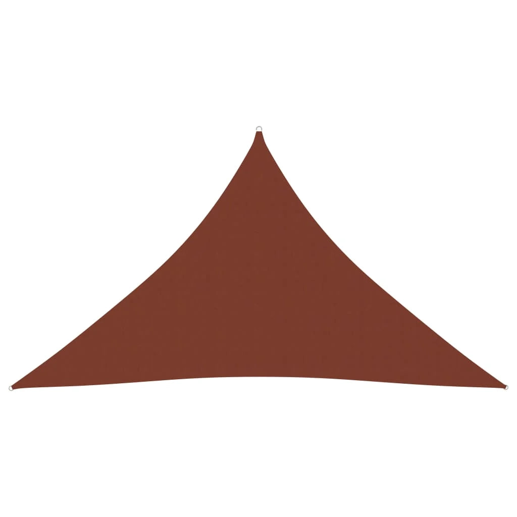 Vela ombreggiante/ombrellone triangolare in tessuto Oxford 3,5 x 3,5 x 4,9 m 02_0009803