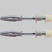 ELEMENTO DI FISSAGGIO PER CASSETTA A PARETE WDC  Foro 10 mm  Prof. 70 mm  Tassello s.10  Vite m.8 x 80  Spessore 12 mm     FISCHER