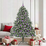 Albero di Natale artificiale con 300 LED Verde 180 cm 3395239