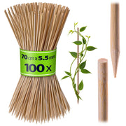 KADAX Bambusowe tyczki do roślin 50szt naturalne 7