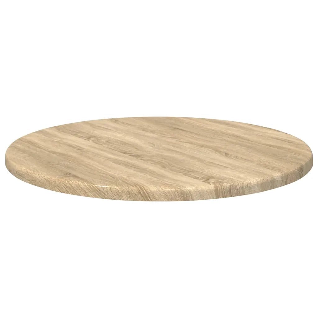 Piano del tavolo rovere sonoma Ø 40 x 1,5 cm Legno multistrato