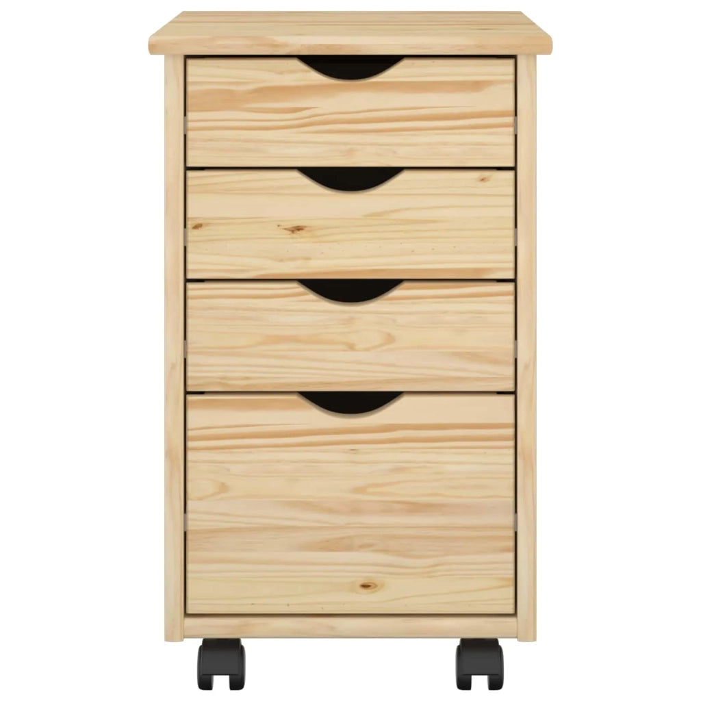 Mobile con Ruote con ruota Marrone 34 x 39 x 56 cm