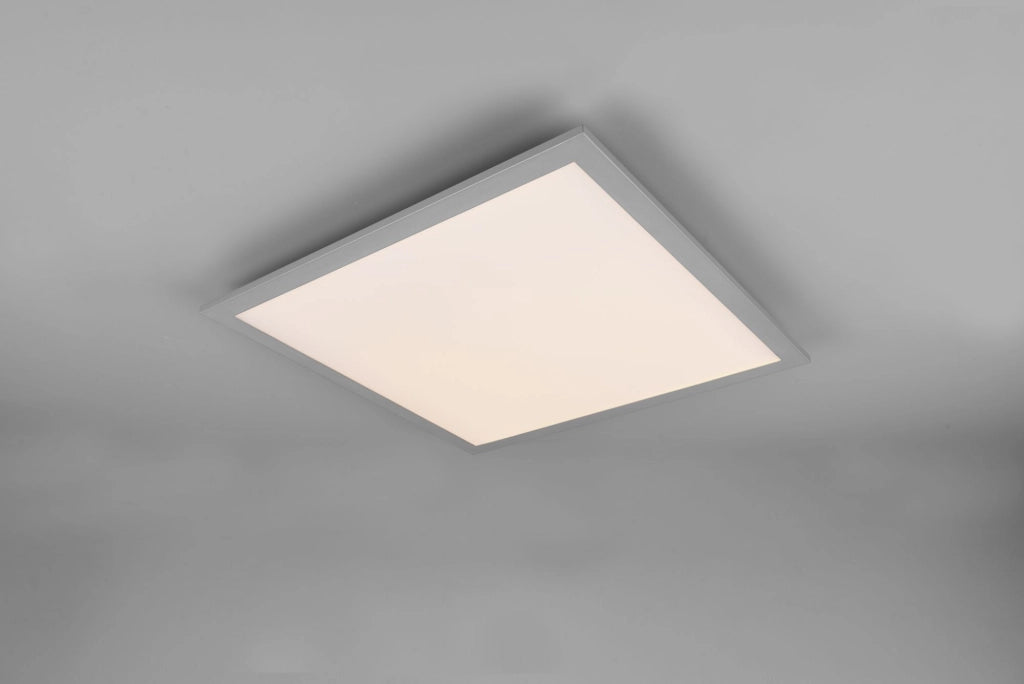 ALPHA PLAFONIERA LED  18W 2300lm, 3000K QUADRATA BORDO ALLUMINIO 45X45CM