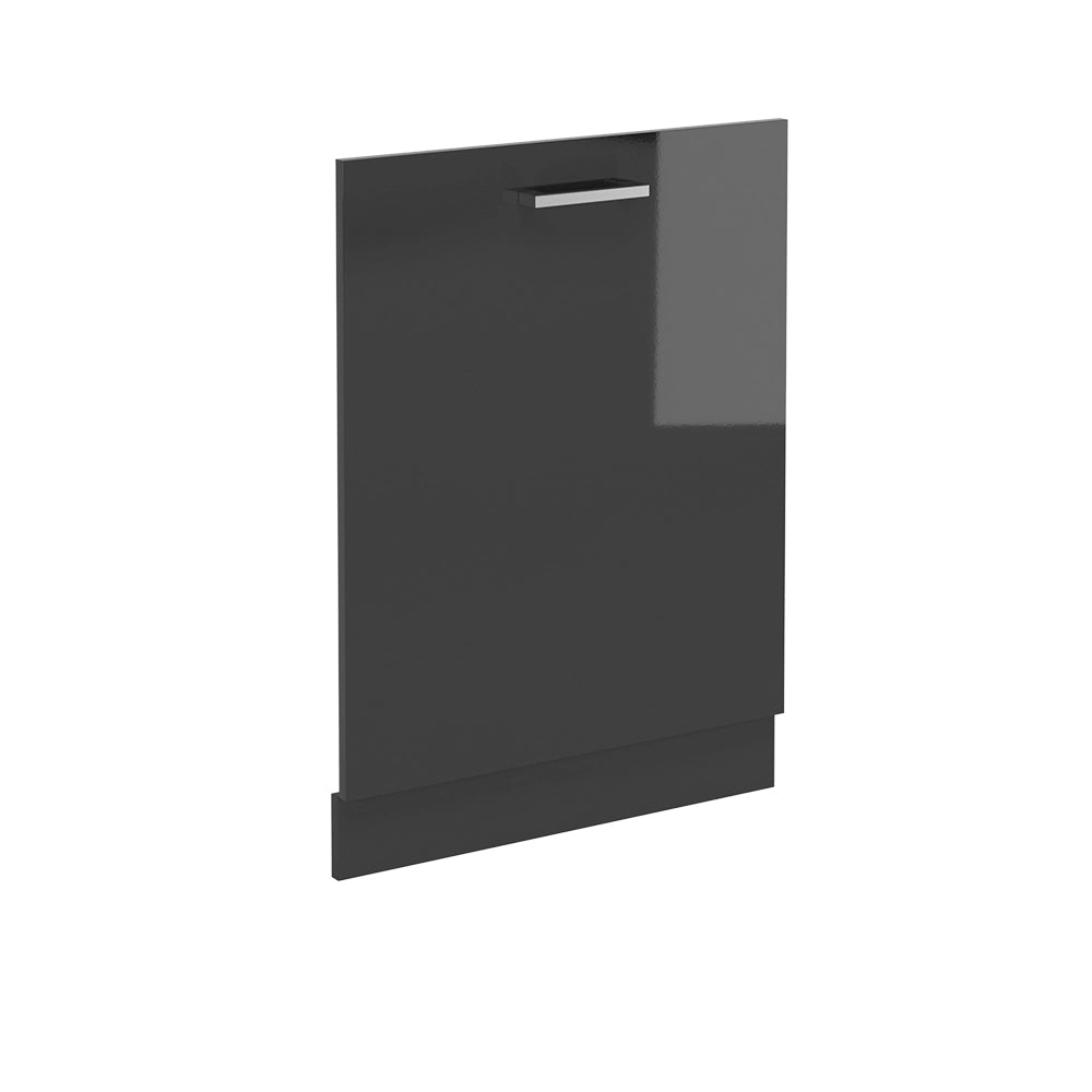 Pannello frontale della lavastoviglie R-Line Antracite lucido/Antracite 60 cm senza piano di lavoro Vicco