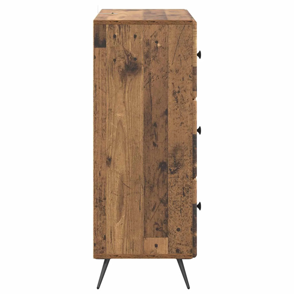 Mobile con Cassetti Legno antico 66 x 34,5 x 90 cm 895533