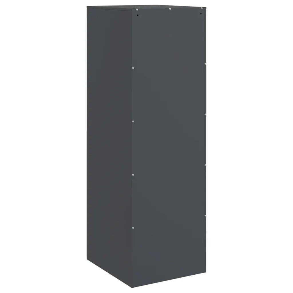 Credenza-Buffet-Armadio da cucina Antracite 34,5x39x107 cm in Acciaio 379609