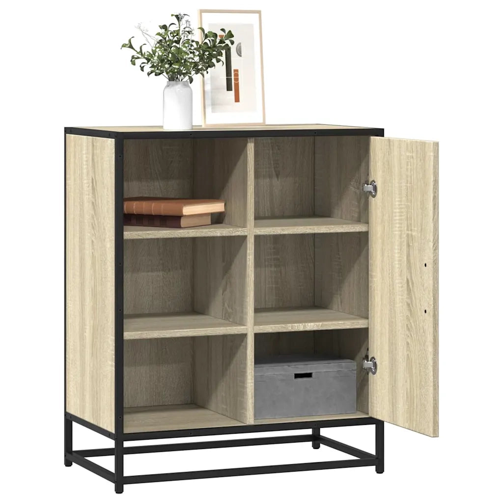 vidaXL Credenza Rovere Sonoma 62x35x76 cm in Legno Multistrato