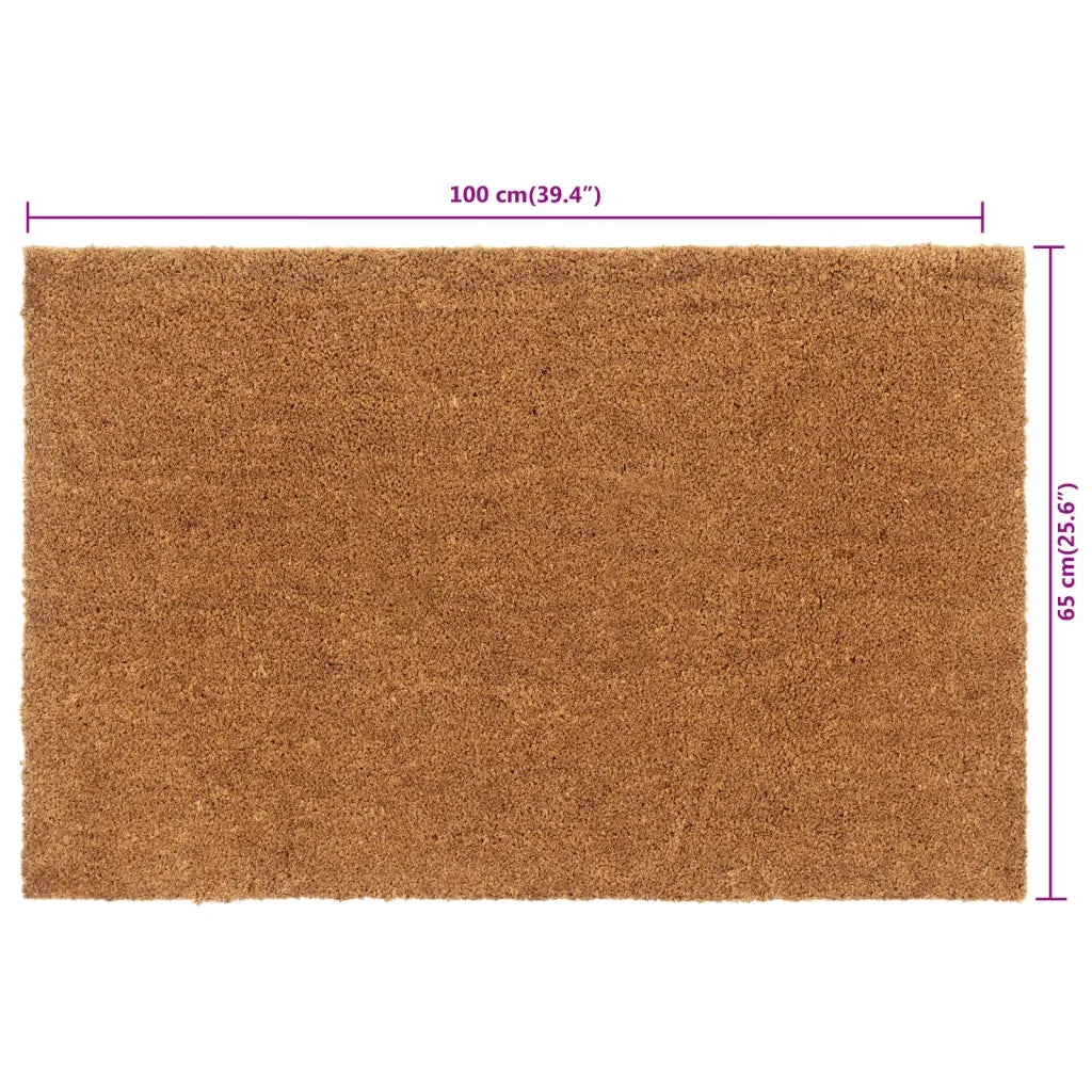 Zerbino | Tappetino Naturale 65x100 cm Fibra di Cocco