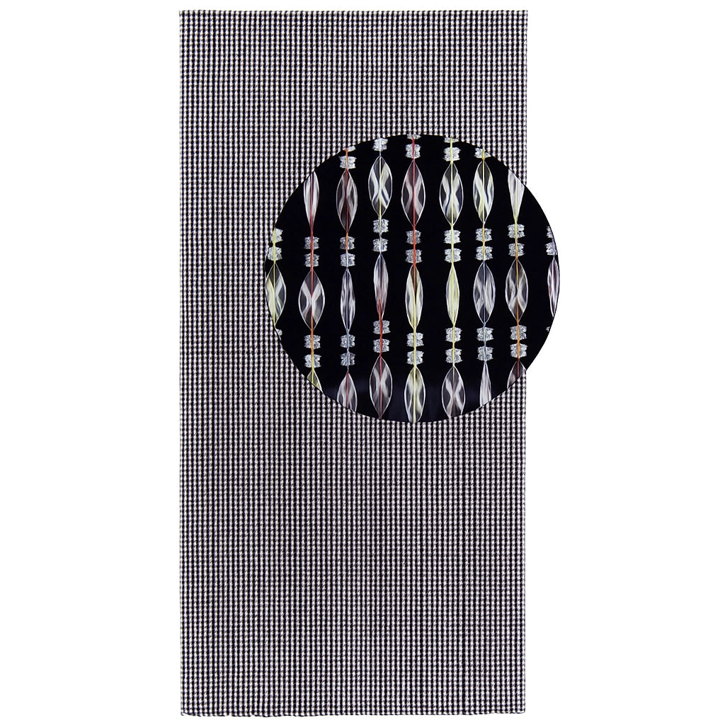 TENDA MOSCHIERA MOD. CORALLO 125x240 cm - colore CRISTALLO AMBRA