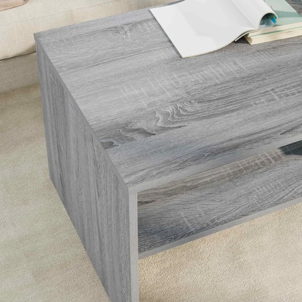 Tavolino da salotto | Tavolino da caff¨¨ | Tavolino da Soggiorno Grigio Sonoma 100 x 50 x 40 cm