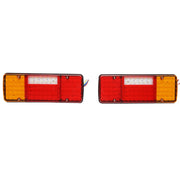 Set di luci posteriori per camion con LED 330x120x25mm 12V Breckner Germany