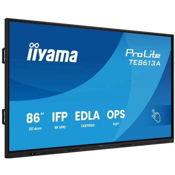 86inuhd  ir 40p touch ag,interact. android os, bk - te8613a-b2ag