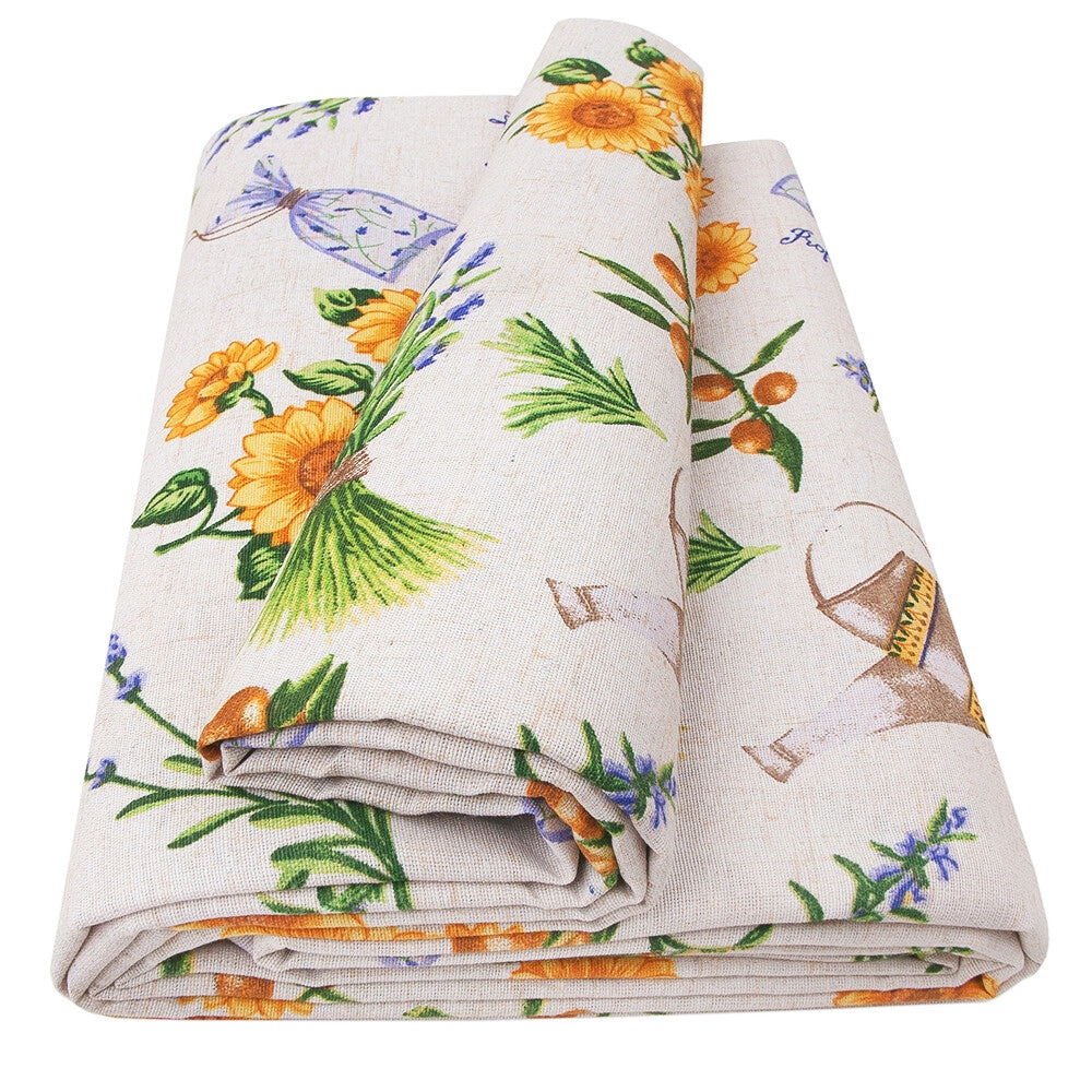 Telo Arredo Copridivano Cotone Copri Tutto 260X280 Cm Letto Gran Foulard Multiuso Country Lavanda