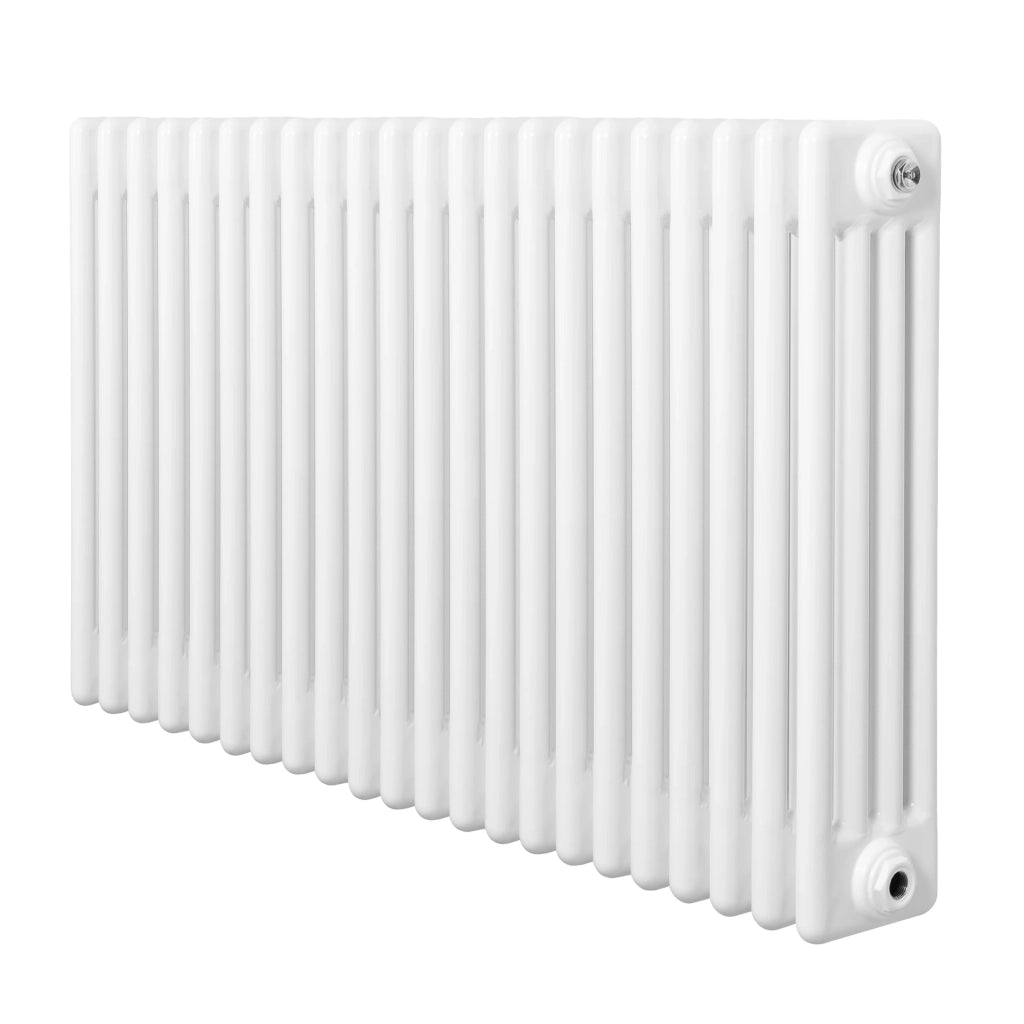 Radiatore Tradizionale 4 Colonne Orizzontale Riscaldamento Bianco 600x1010 mm