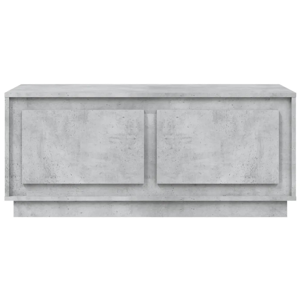 Tavolino salotto | Tavolino da caff¨¨ | Tavolino da Soggiorno Grigio Cemento 102x50x44 cm Legno Multistrato