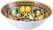 1 Pezzo Insalatiera da Cucina in Melamina Decoro Lemon 36 x 12 cm