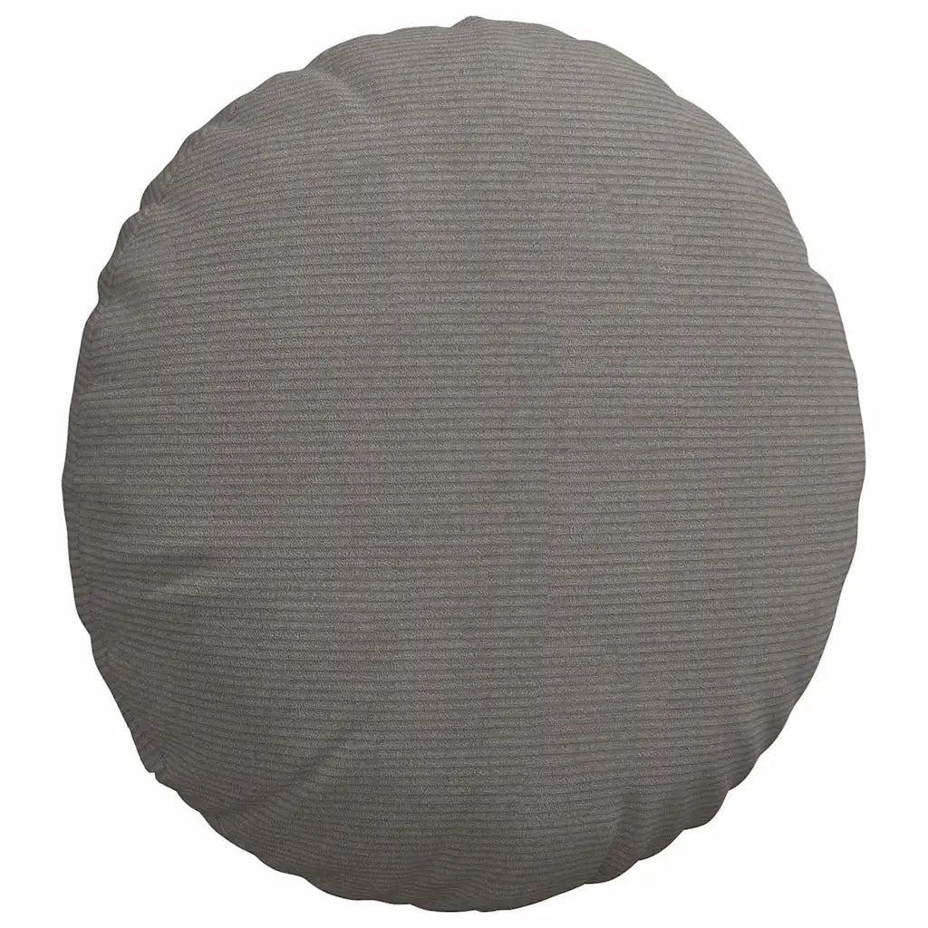 Cuscini per Seduta 2 pcs Grigio chiaro Ø50 x 19 cm