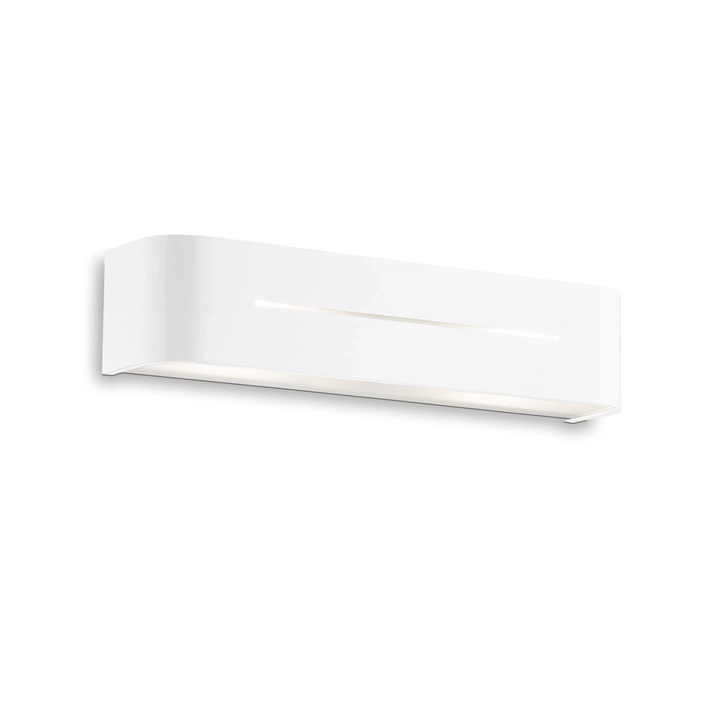Applique Moderna Posta Metallo Bianco 2 Luci E14