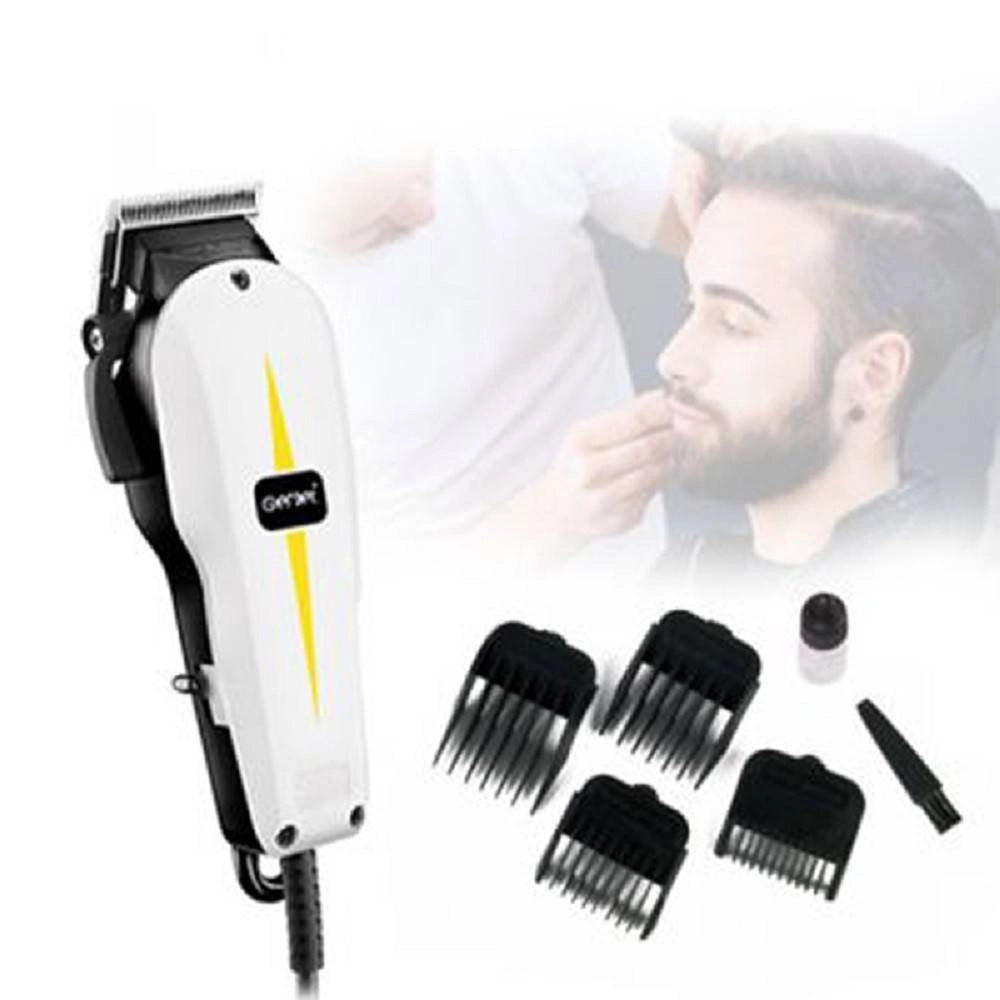 Trade Shop - Tagliacapelli Professionale Elettrico Con Filo Trimmer Regola Barba Geemy Gm1021 -