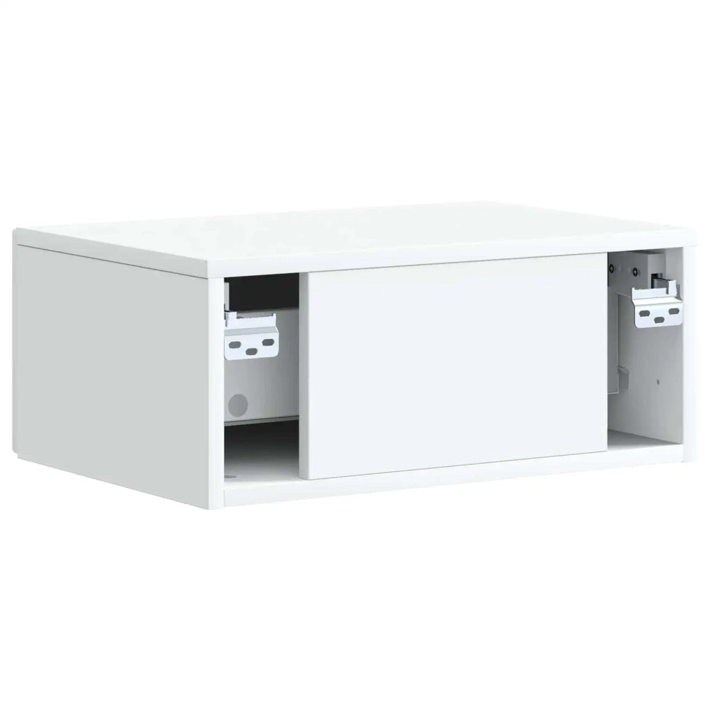 Armadio da Notte Bianco 49 x 34,5 x 20 cm Legno ingegnerizzato 897935