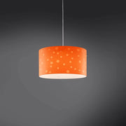 Sospensione Moderna Pois Polilux ® Arancione 1 Luce E27 D40Cm