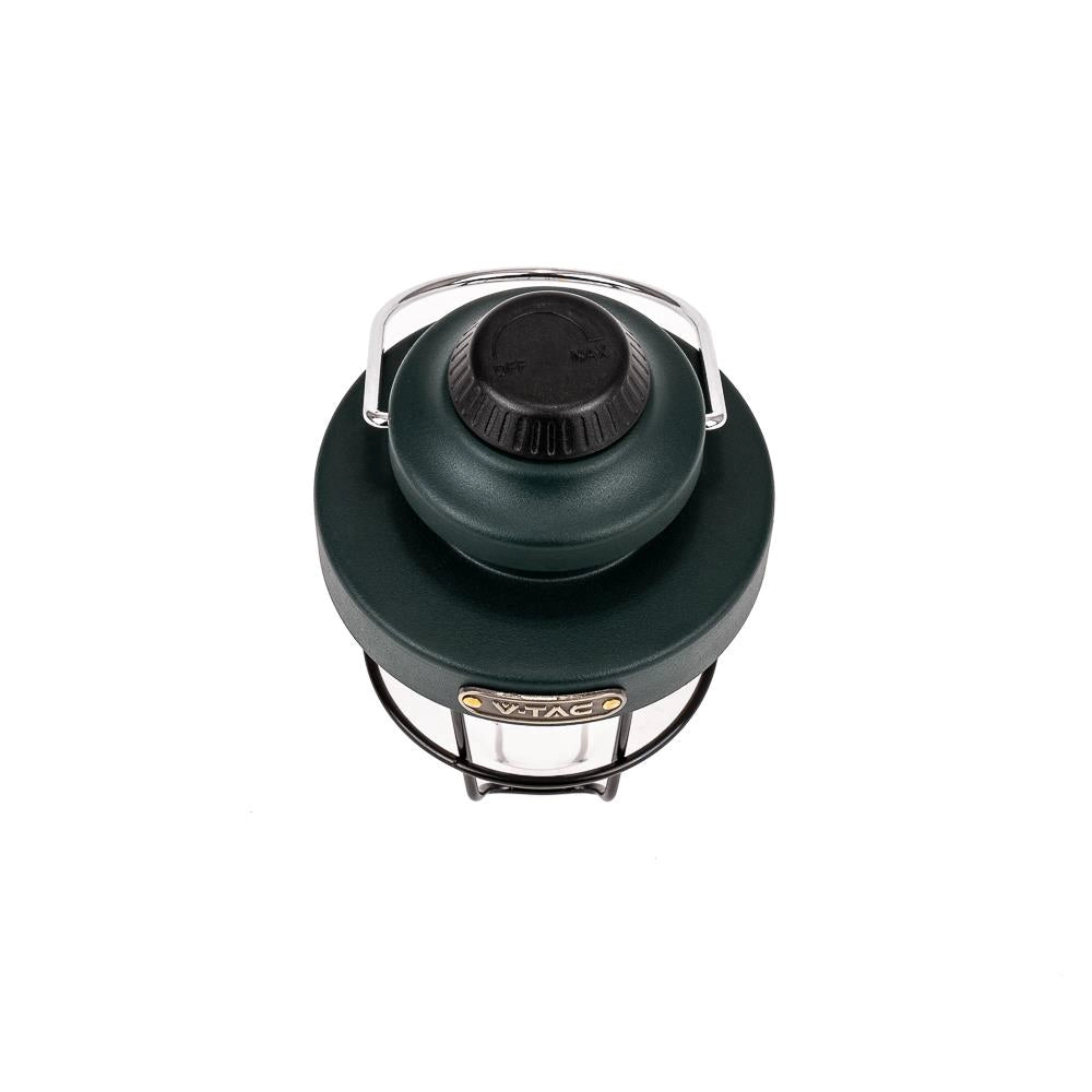 Lanterna campeggio LED V-TAC 5W 230lm USB-C IP44 dimmer