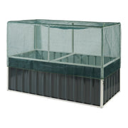 Fioriera rialzata 174 x 90 x 118 cm verde antracite 03_0009500
