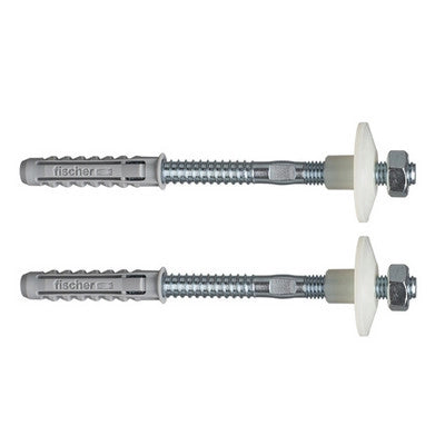 2 PZ ELEMENTI DI FISSAGGIO FISCHER PER LAVABI WST- Tass 14 Viti M10x140- FISCH- pezzi 1