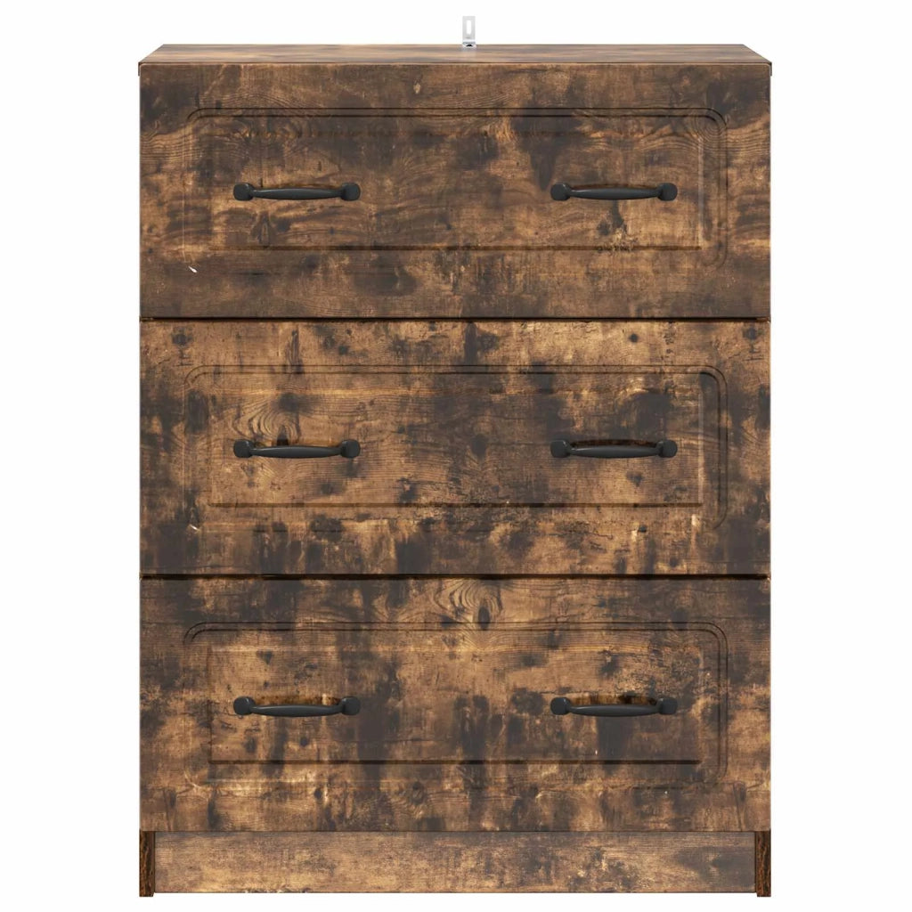Mobile con Cassetti Rovere Fumo 66 x 34,5 x 87 cm
