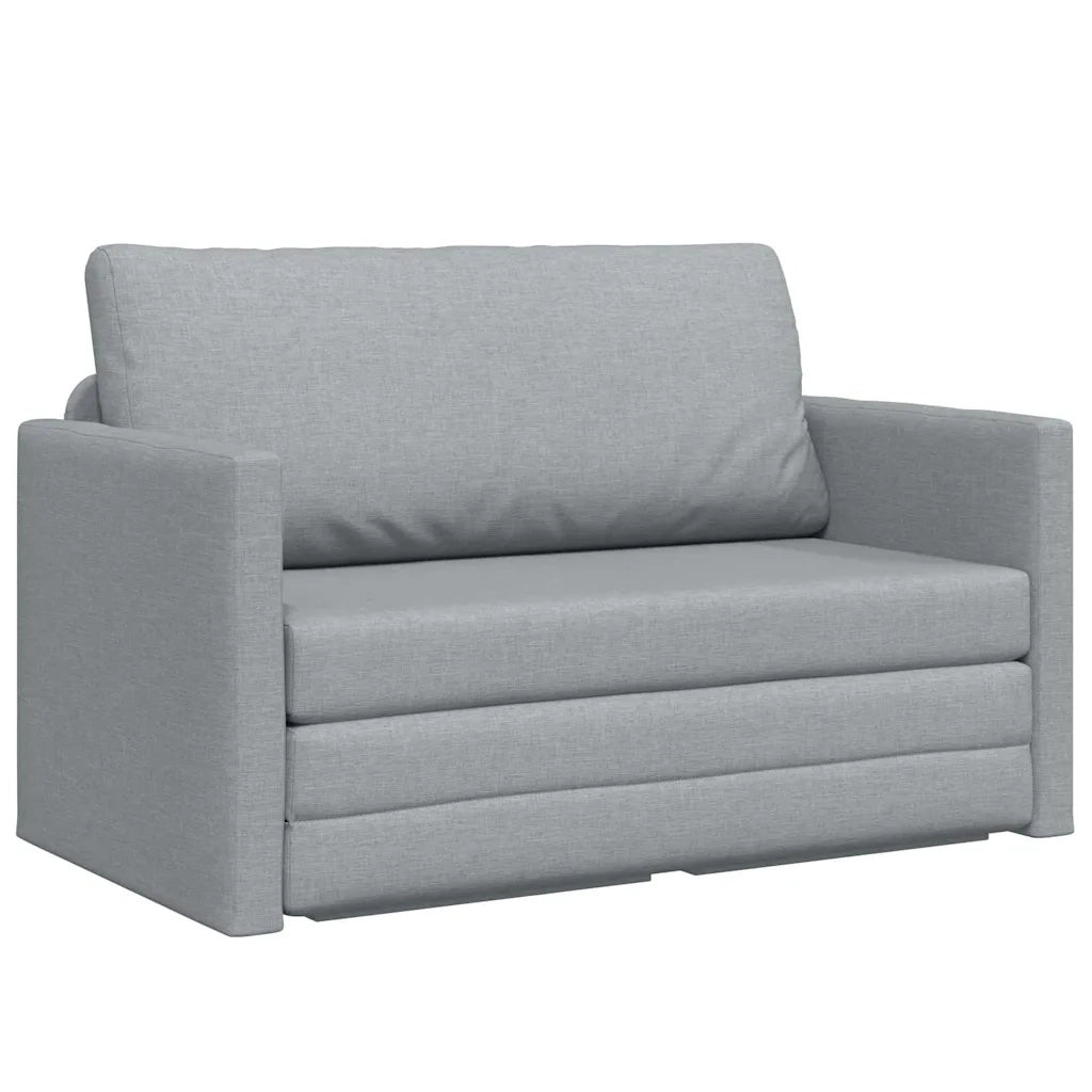 Divano letto 110cm Grigio chiaro Tessuto 4106691