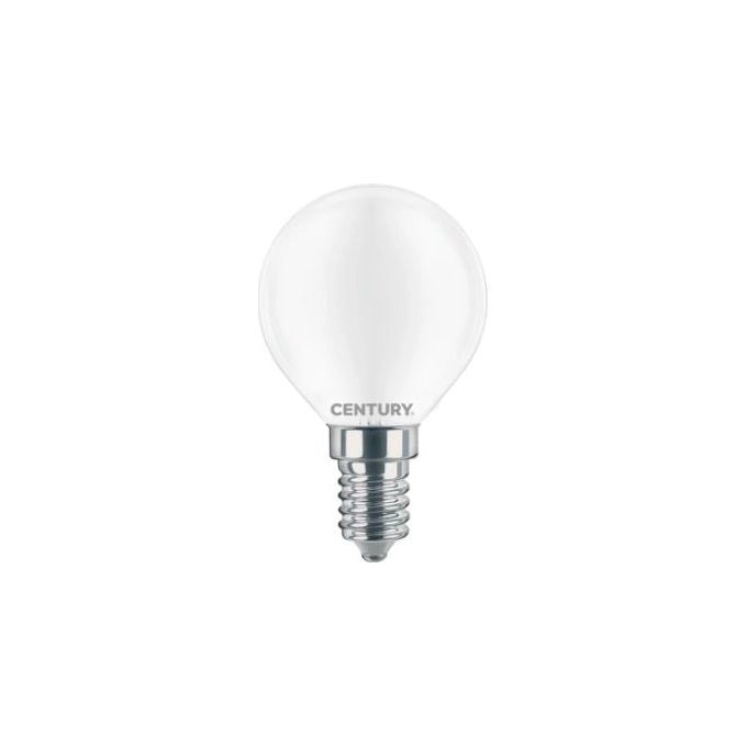 Century Lampadina Led Saten Sfera E14 4W 470lm 6000k