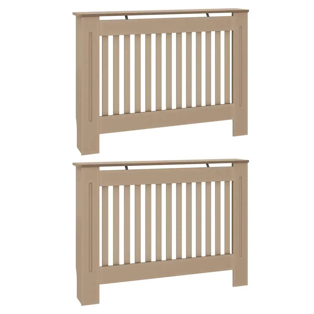 Copertura per radiatori 2 pcs Rovere Sonoma 112 x 19 x 81,5cm 3403230
