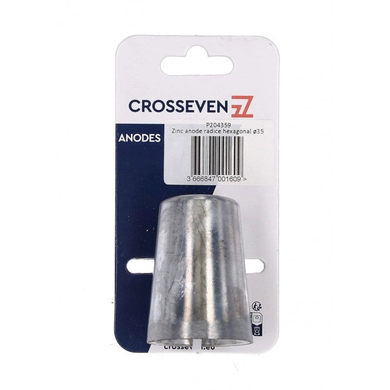 ANODO ZINCO OGIVA CONICA Ø50