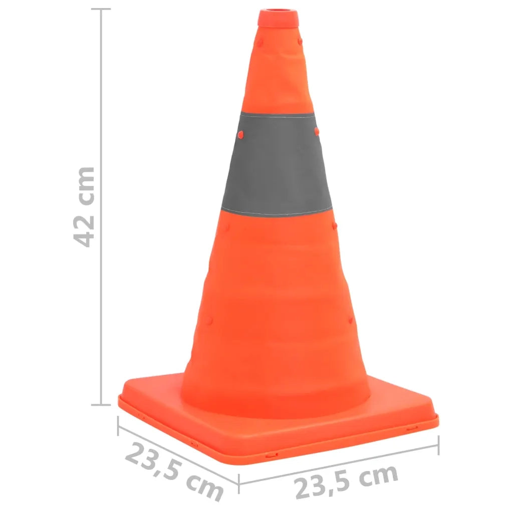 Coni Stradali Segnaletici Pop-Up 10 pz 42 cm CFW2801605