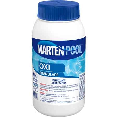 Disinfettante Granulare Oxi Marten All Ossigeno Attivo Per Piscine 1 kg