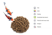 Alltech Coppens Orange 3.0mm sacco da 15kg - pellet galleggianti per la colorazione delle carpe Koi