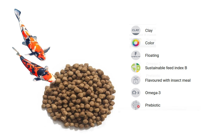Alltech Coppens Orange 3.0mm sacco da 15kg - pellet galleggianti per la colorazione delle carpe Koi