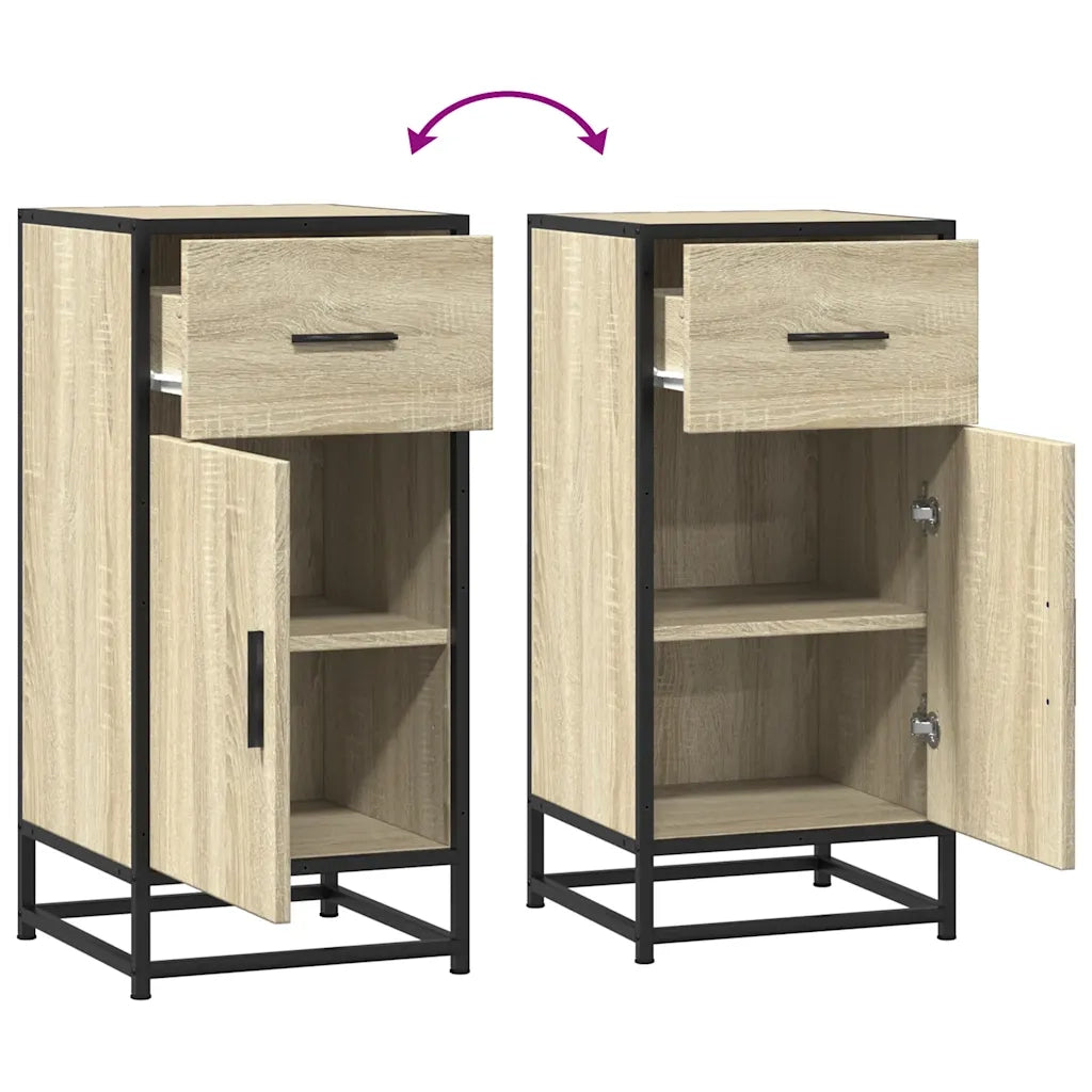 Credenza Rovere Sonoma 35,5x35x76 cm in Truciolato 848960
