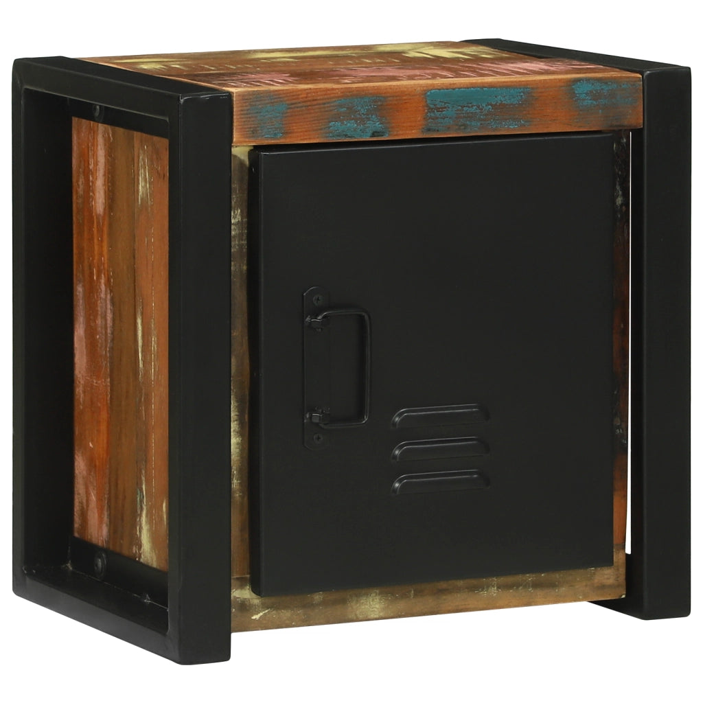 Mobiletto da bagno Multicolore Legno recuperato Medio Storage