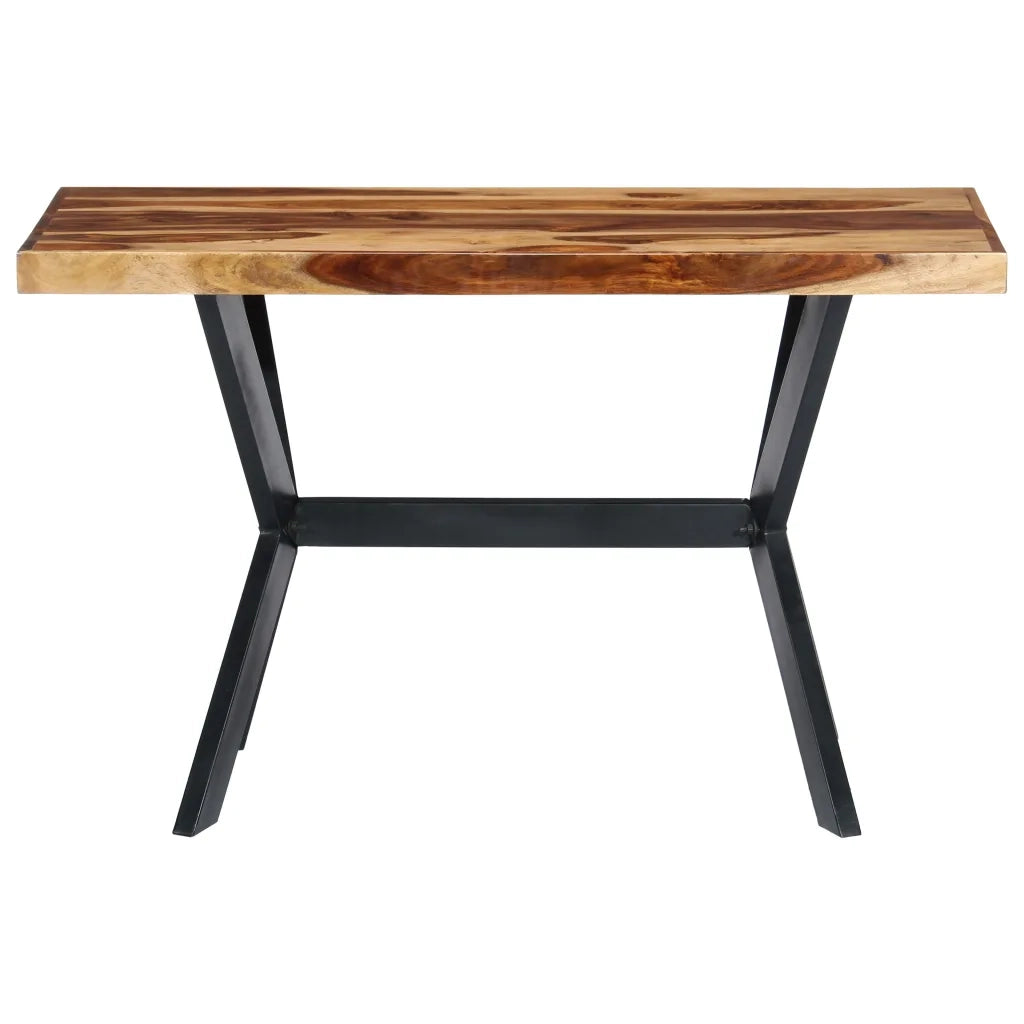 Tavolo da Pranzo 120x60x75 cm in Legno Massello di Acacia 247444