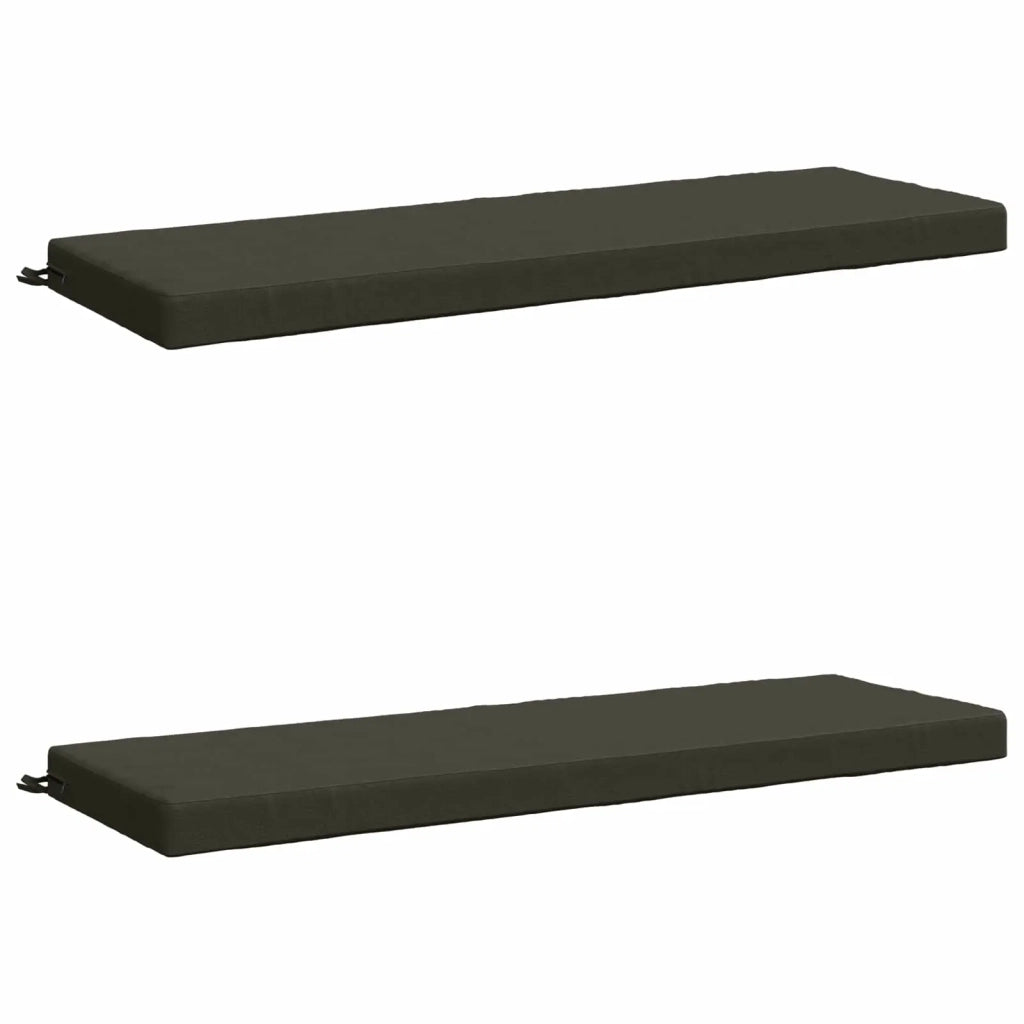 Cuscini per Panchina a 2 Pezzi SOEST 2 pz 100% Poliestere 950317