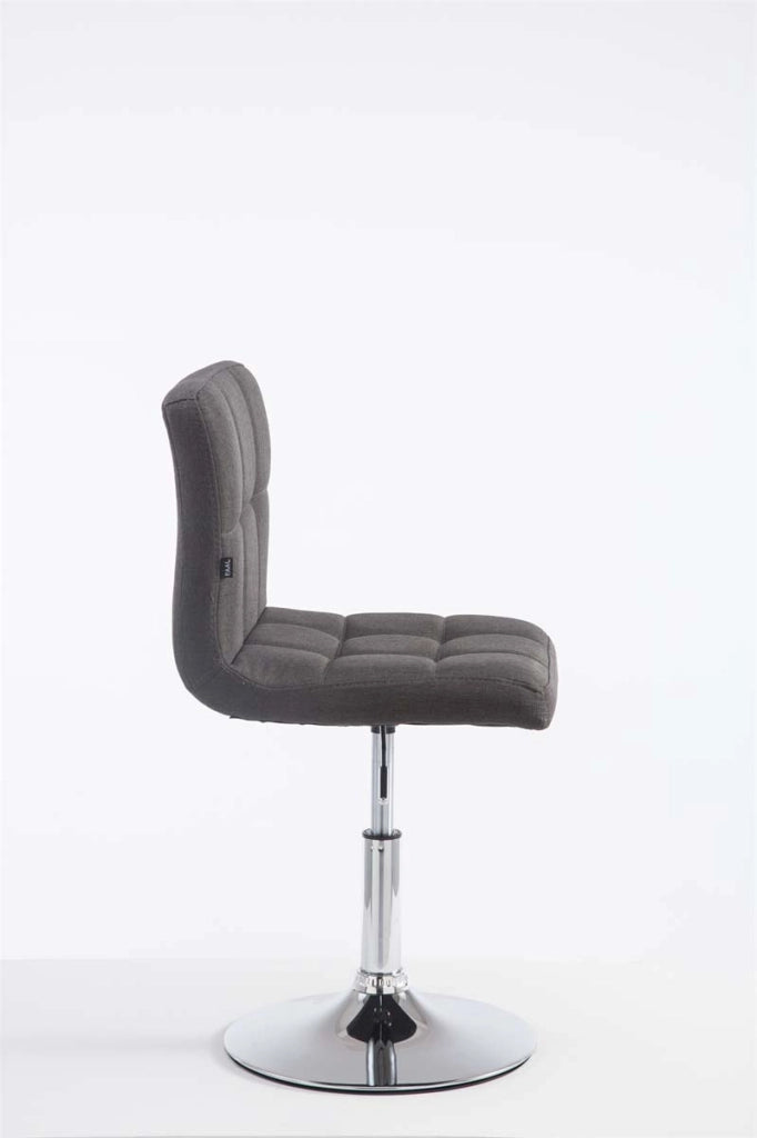 Sedia lounge Palma v2 in tessuto grigio scuro