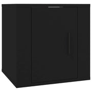 Mobile TV multimediale scaffale TV credenza mobile TV sala da pranzo soggiorno camera da letto da parete 40 x 34,5 x 40 cm nero 02_0027770