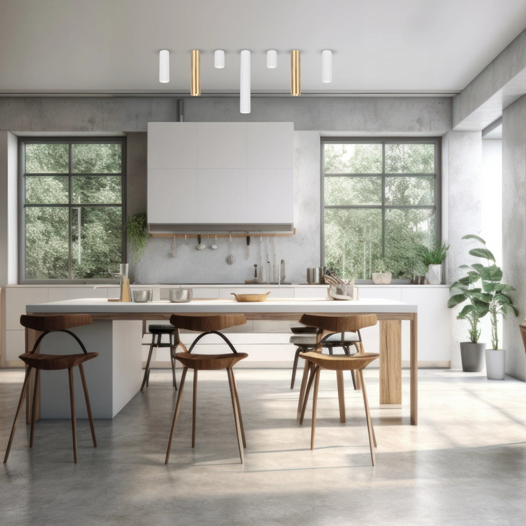 Faretto da soffitto oro tondo 30 cm GU10 8W Genesis Milagro