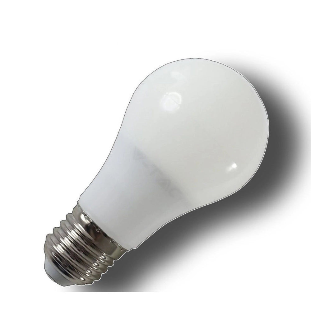 Trade Shop - Lampadina Led A Goccia Smerigliata Attacco E27, Luce Bianca Calda Fredda V-tac - -bianco Naturale-30 Watt