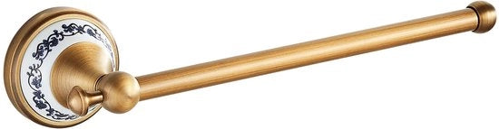Maniglione per la doccia, design in bronzo antico, ottone, acciaio inossidabile, fissaggio alla parete, maniglione per asciugamani, accessori per la doccia, maniglione per asciugamani, design in ceramica.